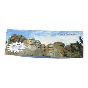 Mount Rushmore National‎ Memorial 12x36 Panoramic Jigsaw Puzzle 500 Piece